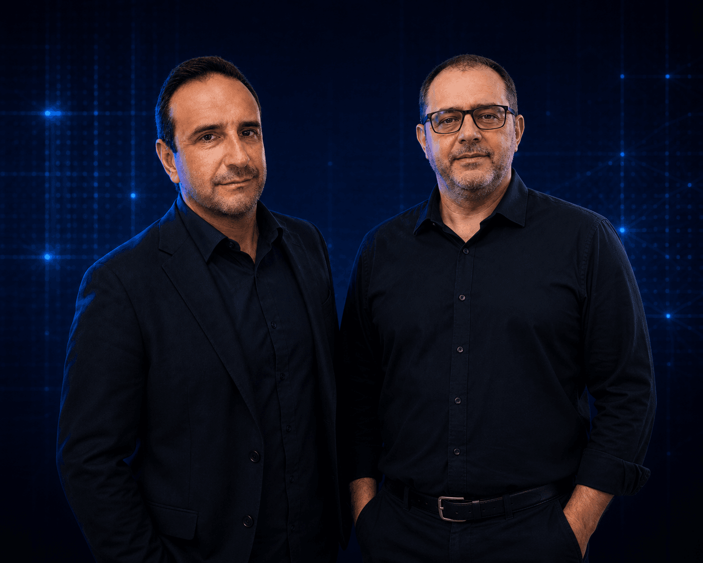 Rudinei e Marcelo Alves de Paiva, os participantes da live NTW
